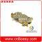 Luxury gold owl shape usb memory stick with shiny diamond