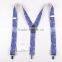 Custom Jeans Printed Fashion Y back Elastic Men Gallusus