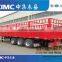 CIMC Low Price 3 Axles Stake Cargo Truck Trailer