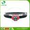 New type ABS Material headlamp 0.5W 3 LED headlight led