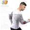 High quality woman body short/long sleeve sublimation compression shirts for running custom