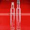 High quality 500ml glass bottle triangle juice bottle heart shape bottle