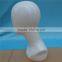 Manufacturer fiberglass faceless female egg mannequin heads