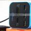 All in One Multi-card Reader with 3 Ports USB 2.0 Hub card Reader Combo usb Hub For SD/MMC/M2/MS