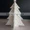 Exquisite white color OEM custom plexiglass christmas tree for decoration