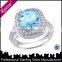 new product blue sapphire diamond jewelry set,best selling blue sapphire jewelry with blue sapphire