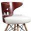 Elegant Plywood Dining Chairs With PU Cushion
