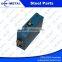 Sheet metal parts with aluminium sheet plate, press stamped, anodized aluminum
