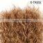 27 strawberry blond Modern style excellent quality long curl high tempreture flame retardant synthetic hair extension weaves