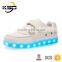 2016 The Latest Buckle Strap Shoe Light Up Shoes Super Cool LED Light Up Shoes