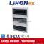 triple rows plastic suface mounting ABS cover electrical metal distribution panel board