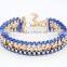 Alli express cotton string weave fashion bracelet