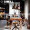 Aged Color Pendant Suspension Light Vintage Industrial Lamp
