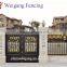 Italian style wrought iron gate used