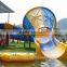 Large Tornado water rides fiberglass trumpet water slides