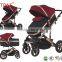 Germany Standard High Landscope Luxury Baby Stroller 3 in 1 with Excellent Damping System Prams Made in China