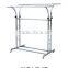 Popular new stainless steel clothes garment display rack HJ30