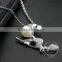 925 sterling silver santa claus pearl creative pendant necklace fashion women necklace jewelry 6360464