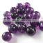 6mm round shape deep purple AAA amethyst semi precious stone loose beads DIY earrings pendant findings supplies 3030006_1