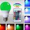 IR REMOTE 3w 5w E27 RGB entertainment light