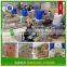 High pressure hot press pallet foot making machine