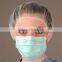 Medical disposable nonwoven face mask with earloop / tiers with 3ply (Nonwoven face mask-L)