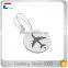 Custom wholesale metal airplane luggage tag