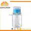 China Supplier Empty Nail Oil Polish Remover Pump Dispenser Bottle 33/410