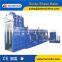 srong power Longmen type plate shearing baler machine to bale steel parings and waste steel