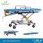 hospital emergency stretcher bed