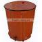 garden pvc rain water barrel, flexible rainwater barrel 250liter