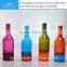 wine bottle tea light candle holder; decorative candle holder