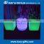 led stool Plastic cube led stool funny bar stools for event concert party