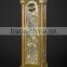 Noble Elegant Home Decorating Grandfather Clock , European Style Wooden Hand painted Floor Clock, Gothic Wooden Clock