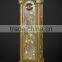 Noble Elegant Home Decorating Grandfather Clock , European Style Wooden Hand painted Floor Clock, Gothic Wooden Clock