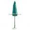 Hotsale outdoor beach green umbrella&hardware