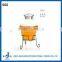 12L glass beverage dispenser with faucet and metal stand