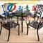 patio cast aluminum garden dining set outdoor furniture