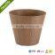 Decorative Artificial Wooden Flower Pot for Room Decoration/Outdoor/Indoor Garden pr/lightweight/strudy and durable/eco-friendly