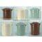 outdoor galvanized metal Garbage Can Trash Can Waste Bin