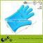 Heat resistant silicone oven mitt gloves YT-G010