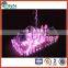 Stainless steel musical fountains with skip mode,gradual up/down or change by music