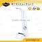 2016 new fashion led desk lamp with notepad of USB port with pen