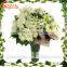 Home mini artificial handle rose flower with potted for sale