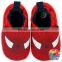 2015 Newest Cute Baby Boys And Girls Red Walking Shoes Funny Spider-Man Pattern Baby Shoes Wholesale Toddler Cotton Crib Shoes