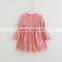 Elegant Flower Girls Dress 2017 Autumn Winter Kids Girl Lace Princess Party Dresses For Girls Wedding Dress Children Clothes