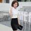 New design factory price multi colour chantilly official shirt for ladies