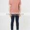 100%Cotton crew neck longline t-shirt wholesale blank mens t-shirt 2016