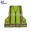Flashing LED lighted reflective safety vest