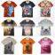 Custom 100% cottom Men's tshirt printing cotton custom tshirt